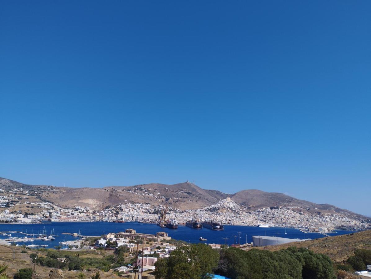 Апартаменти Syros House With View Ермуполіс Екстер'єр фото